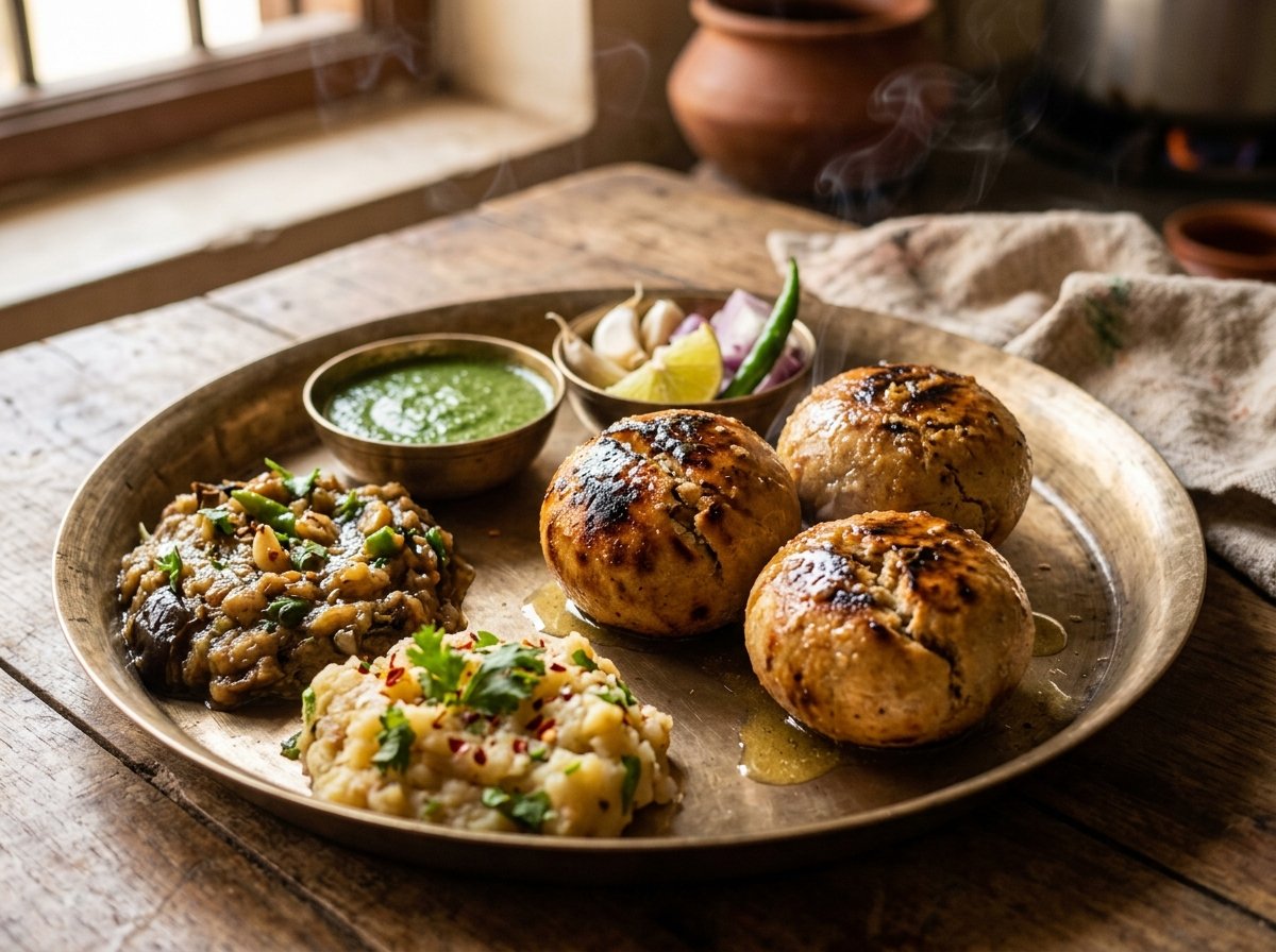 Artisan Wood-Roasted Bihari Litti